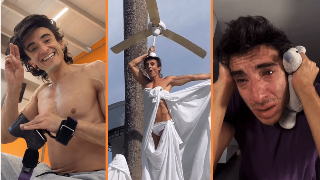 El actor Francisco Bolívar reaparece en redes con un extraño video lleno de aparentes mensajes subliminales