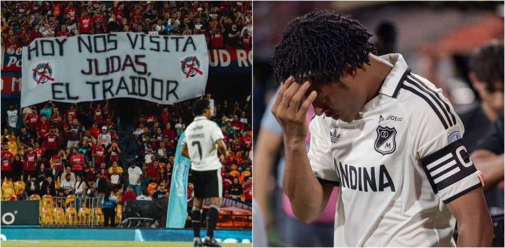 Juan Guillermo Cuadrado regresa al fútbol colombiano entre abucheos y pancartas