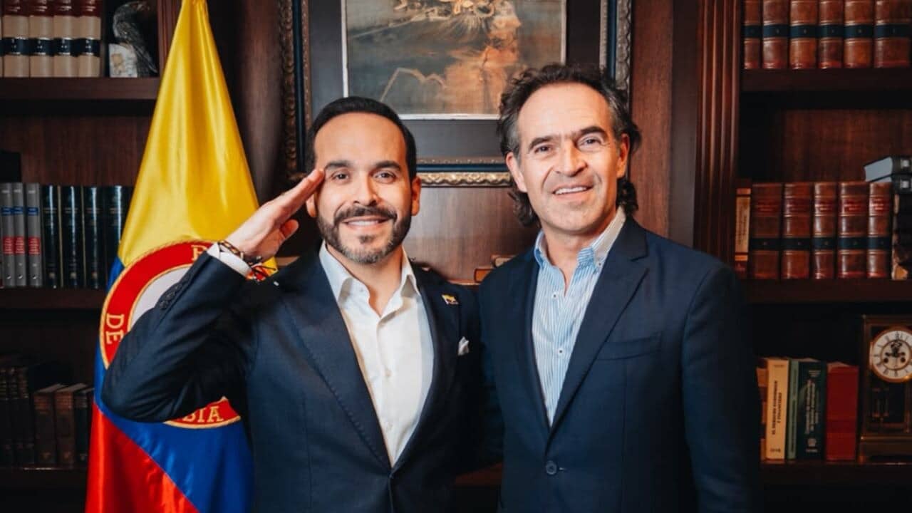 Encuentro entre el alcalde de Medellín y el presidente De La Espriella sobre la crisis de Afinia