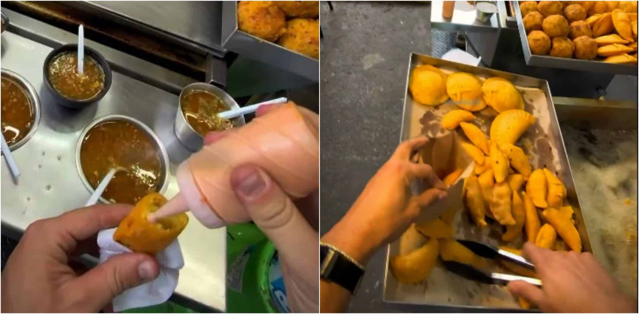 Estas son las míticas empanadas del Vaticano en el parque de Campo Valdés