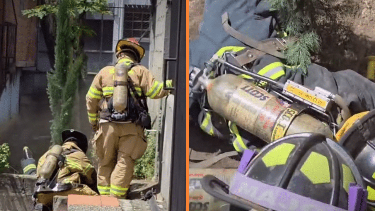 Emergencia por fuga de gas en Bello