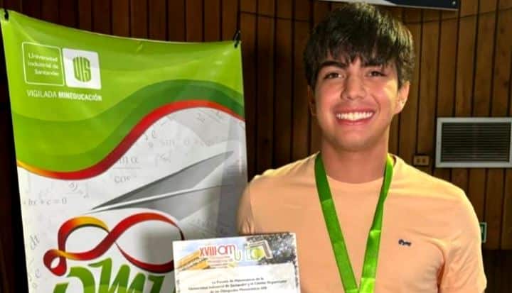 Habló el estudiante con puntaje perfecto en el Icfes que decidió estudiar en Medellín y ser ingeniero matemático