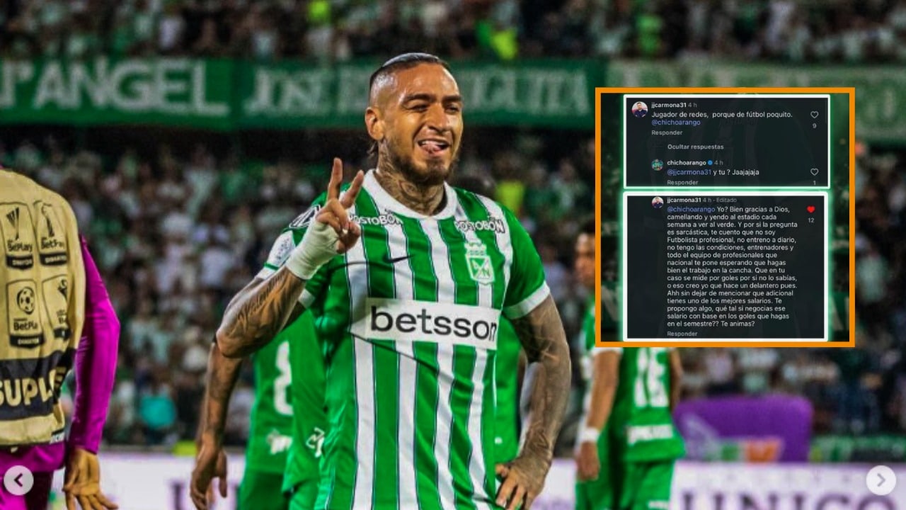 Polémica en redes sociales por el rendimiento de Cristian 'Chicho' Arango