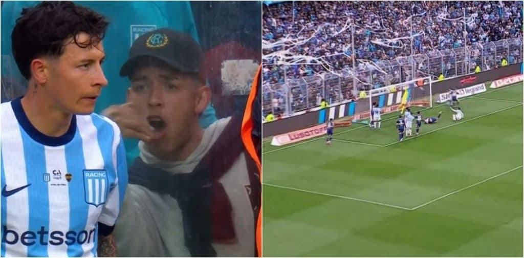 Hincha grita a jugador en tiro de esquina y anota gol olímpico