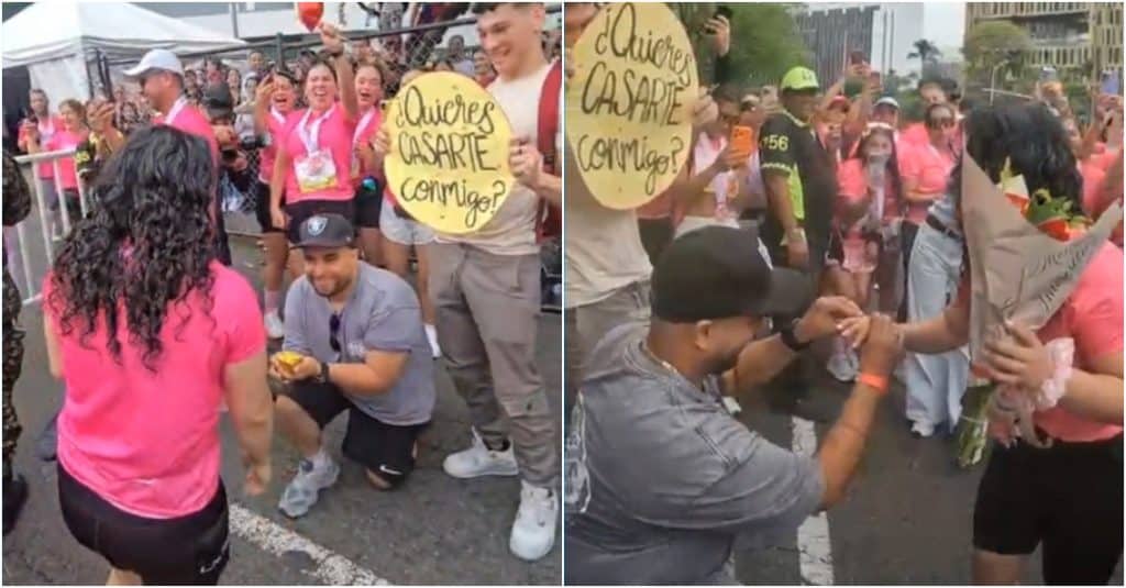 Un emotivo compromiso en la Carrera de las Rosas