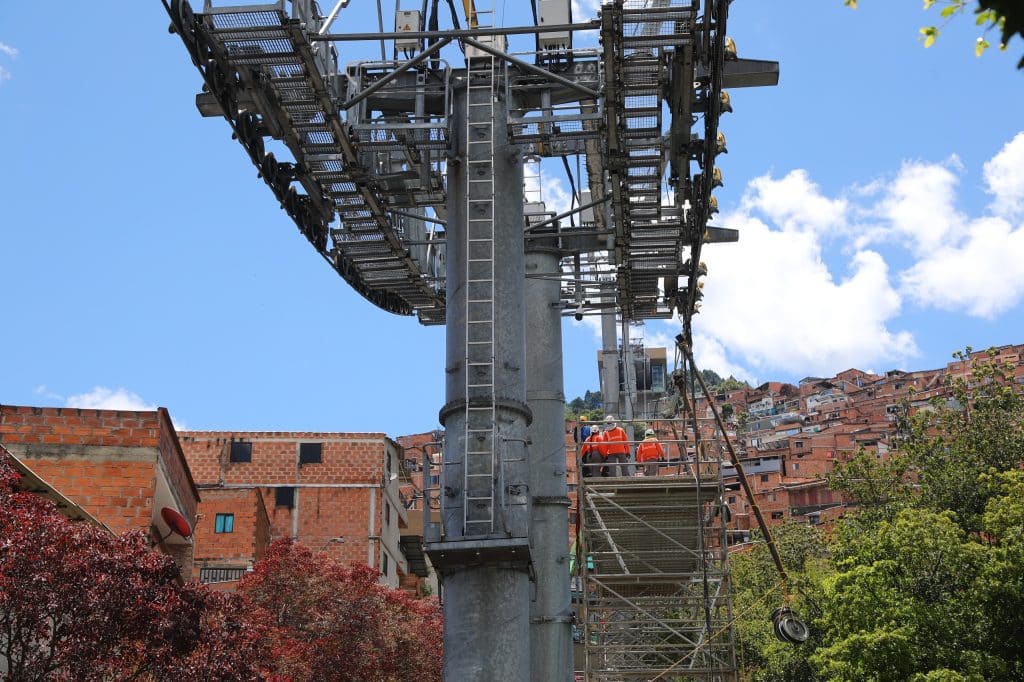 Inicia mantenimiento mayor del Metrocable en Medellín