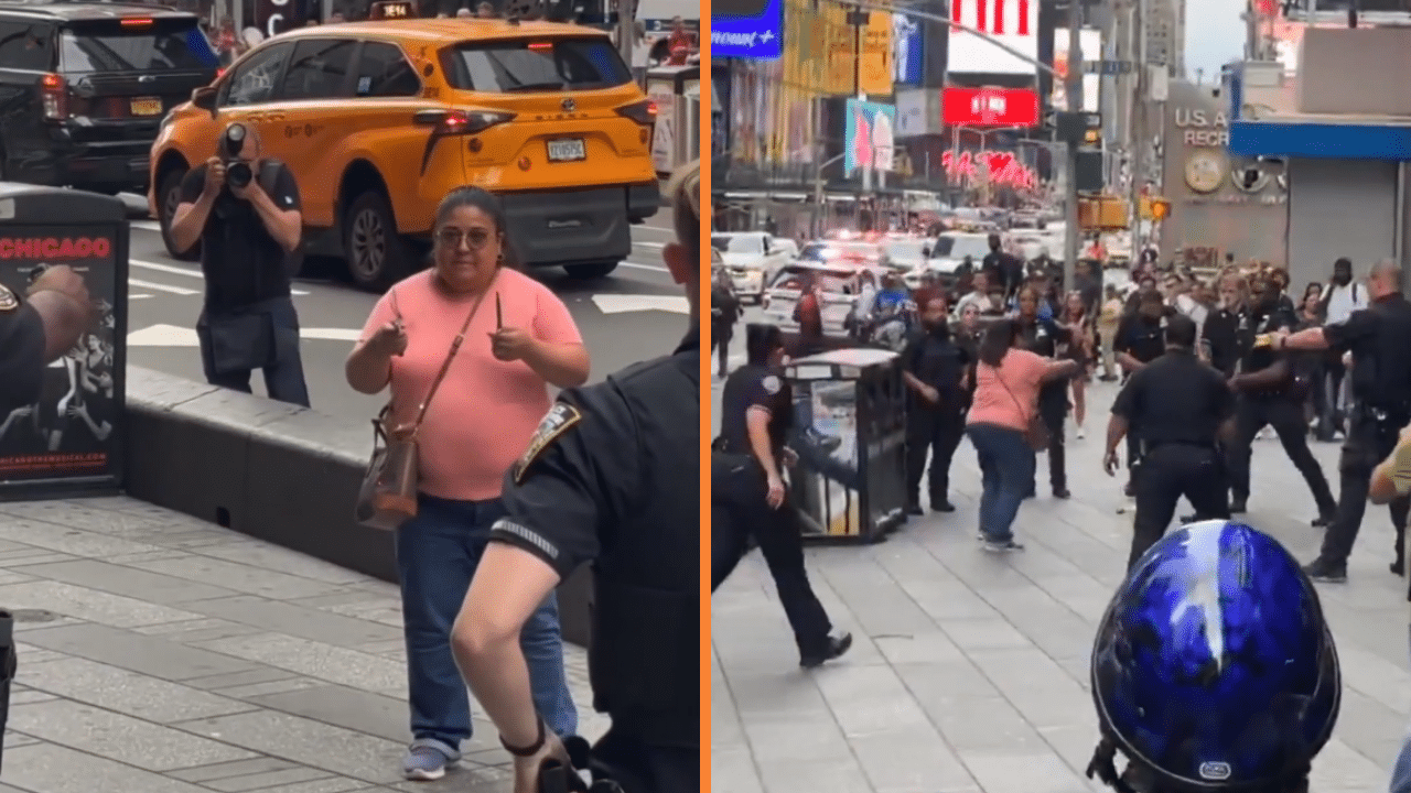 Ataque con cuchillo en Times Square deja una mujer muerta y un hombre herido