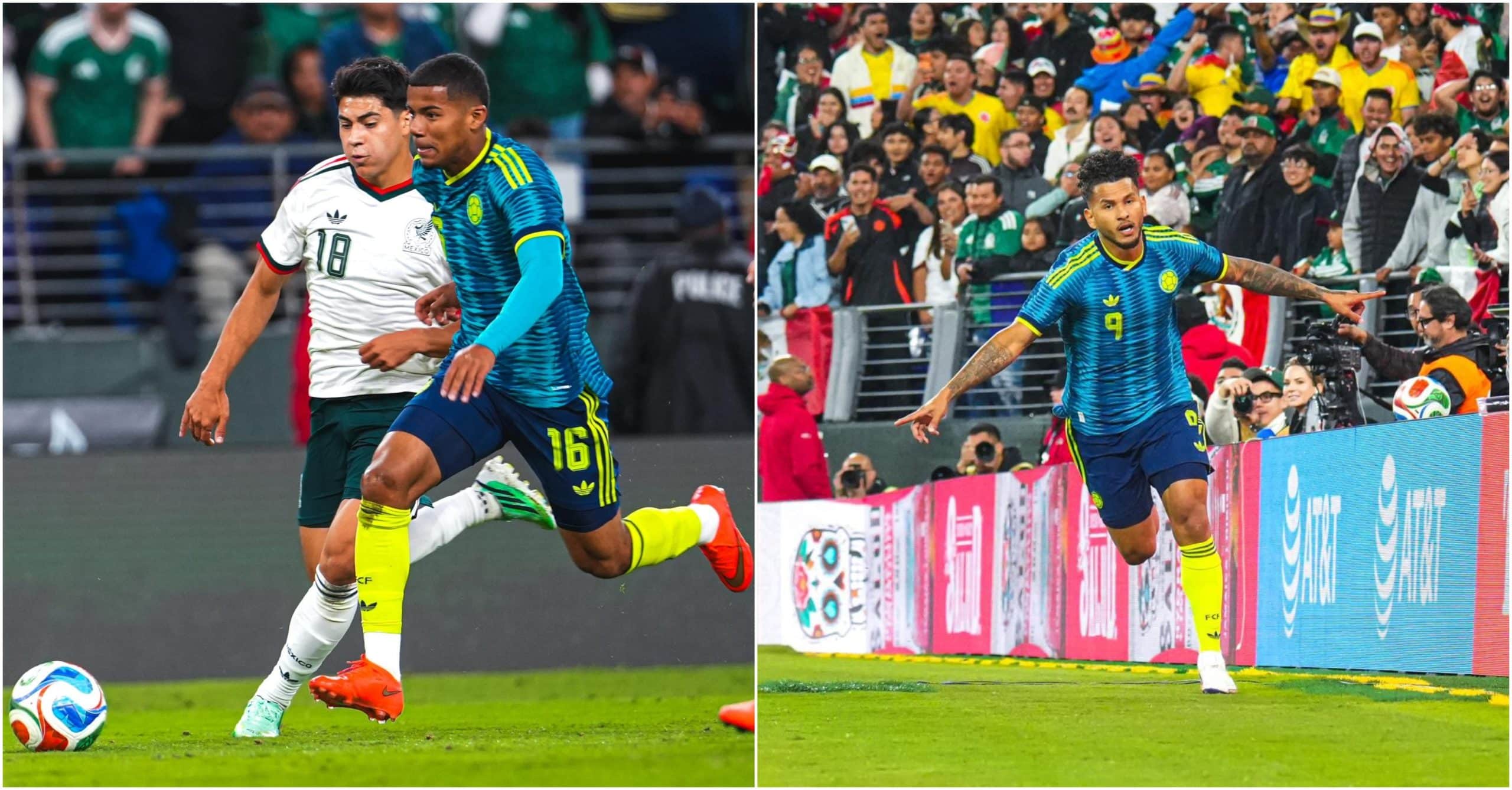 Pobre presentación de la Selección Colombia en empate ante México en juego amistoso