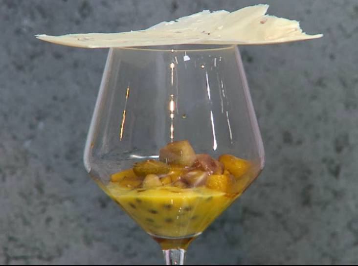 Receta facil copa de chocolate