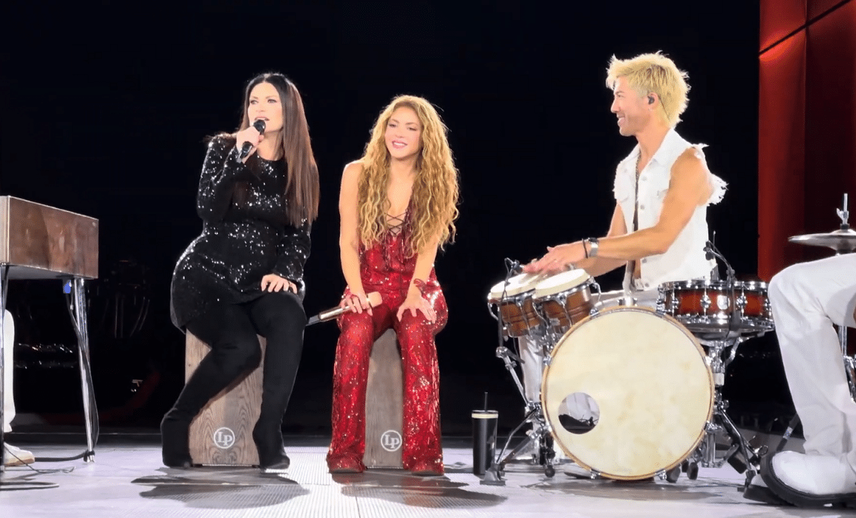 Shakira y Laura Pausini emocionaron a sus fans en Madrid: un encuentro que se volvió viral