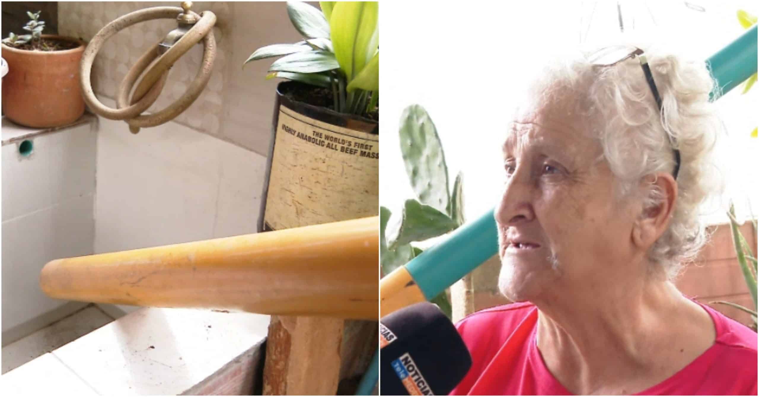 Vecina de El Popular creó un sistema para recoger aguas lluvias y almacenarla en un tanque