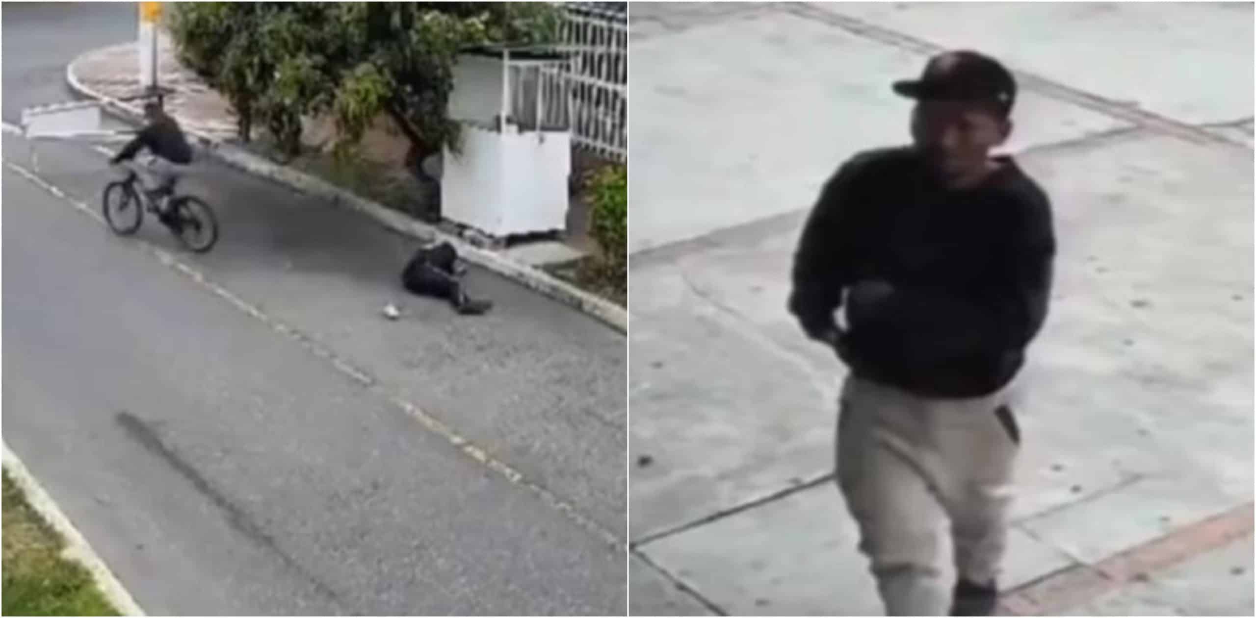 Video: hombre atacó con una roca en la cabeza a un vigilante para robarle sus pertenencias