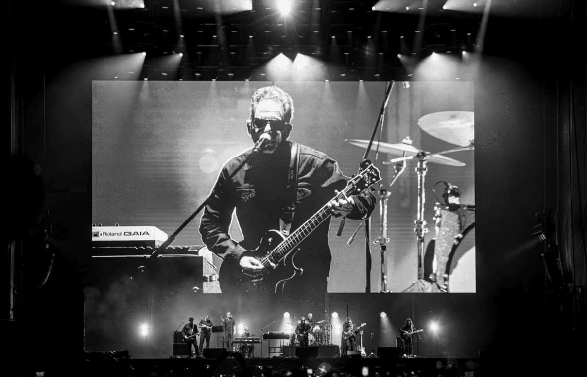 Andrés Calamaro envió un mensaje de solidaridad a afectados del terremoto durante el Festival Cordillera