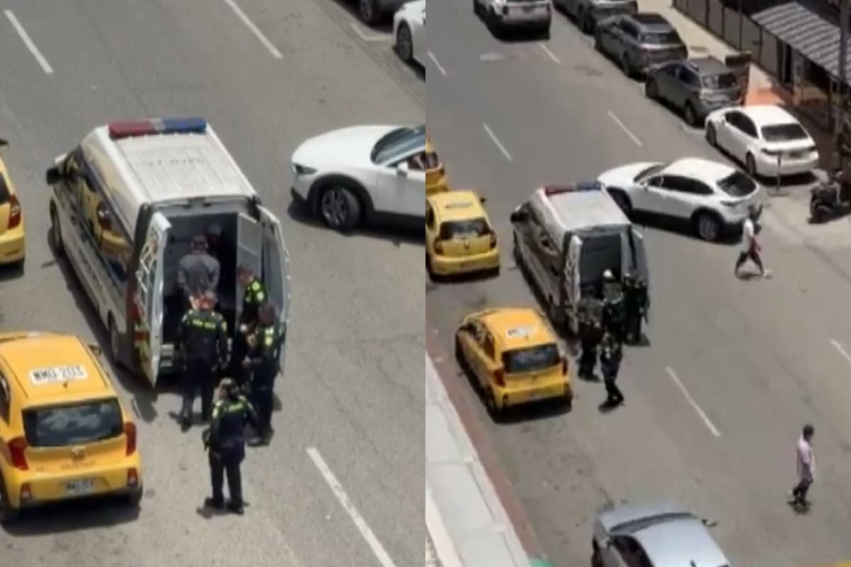 Dos personas fueron capturadas por agredir al personal del Hospital General de Medellín