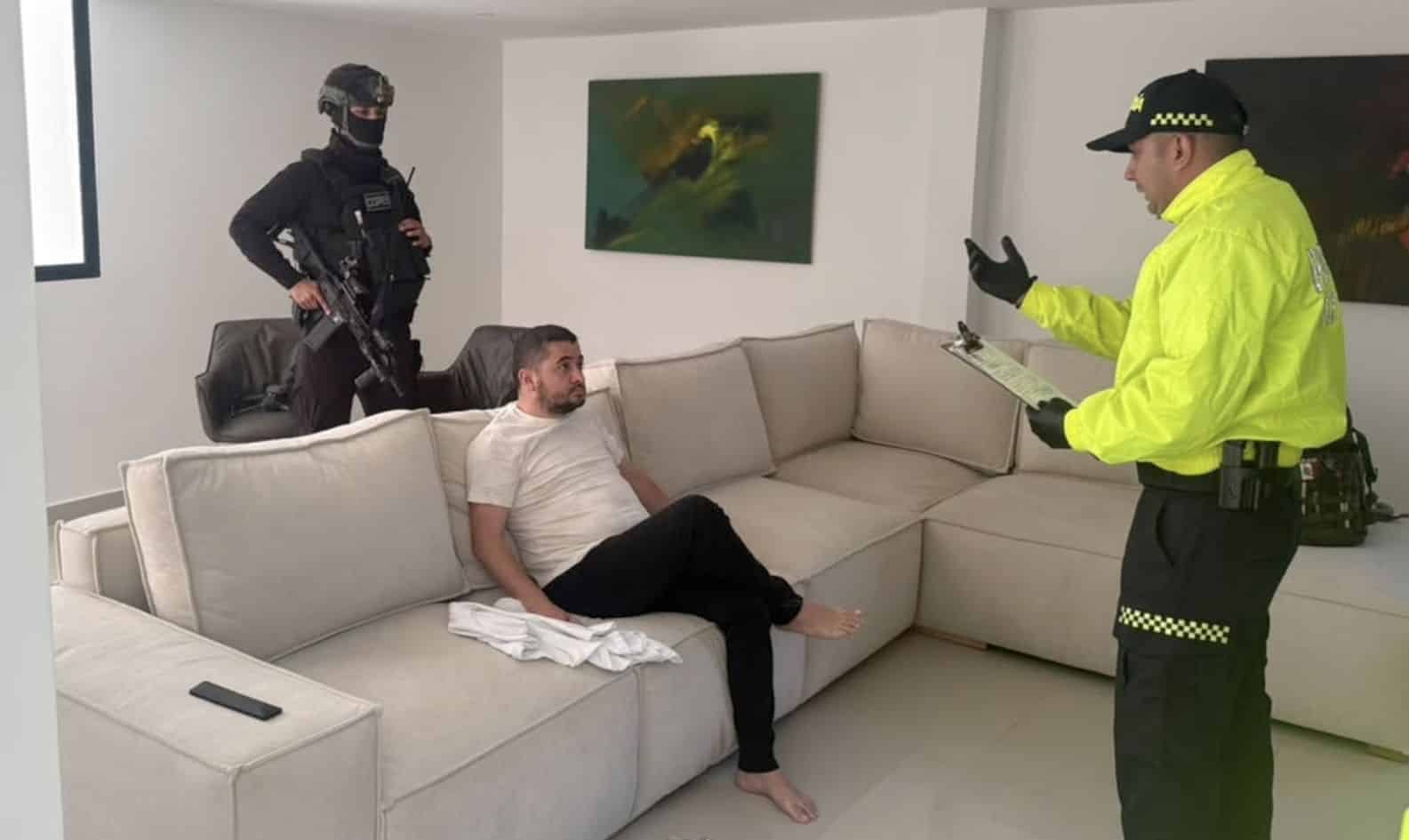 Cayó en Envigado alias 'Sobrino', presunto cabecilla de La Terraza, por el secuestro de un empresario