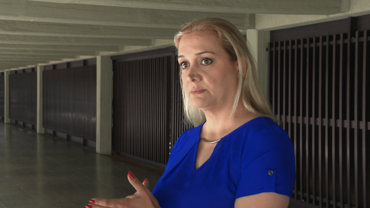 Abogada Gloria Jaramillo, Tyche, recibe reconocimiento por su lucha contra la corrupción