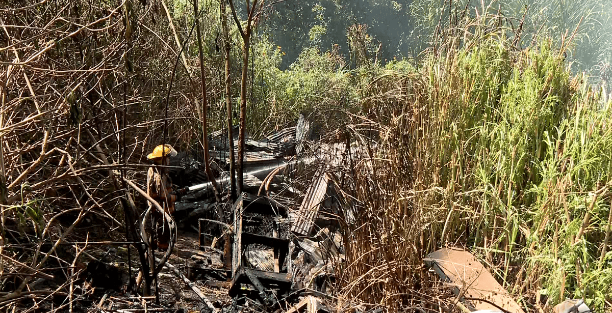 Incendio en La Estrella afecta a familias recicladoras