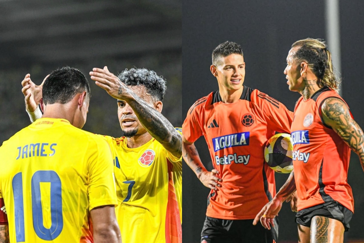 De Luis Díaz a Dayro, los jugadores que le rinden homenaje a James Rodríguez tras despedirse de la selección