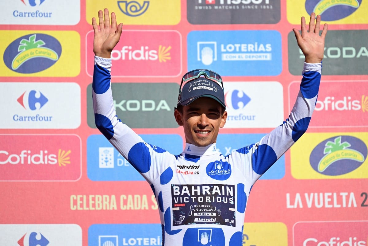 El colombiano Santiago Buitrago se coronó campeón de la montaña en La Vuelta a España