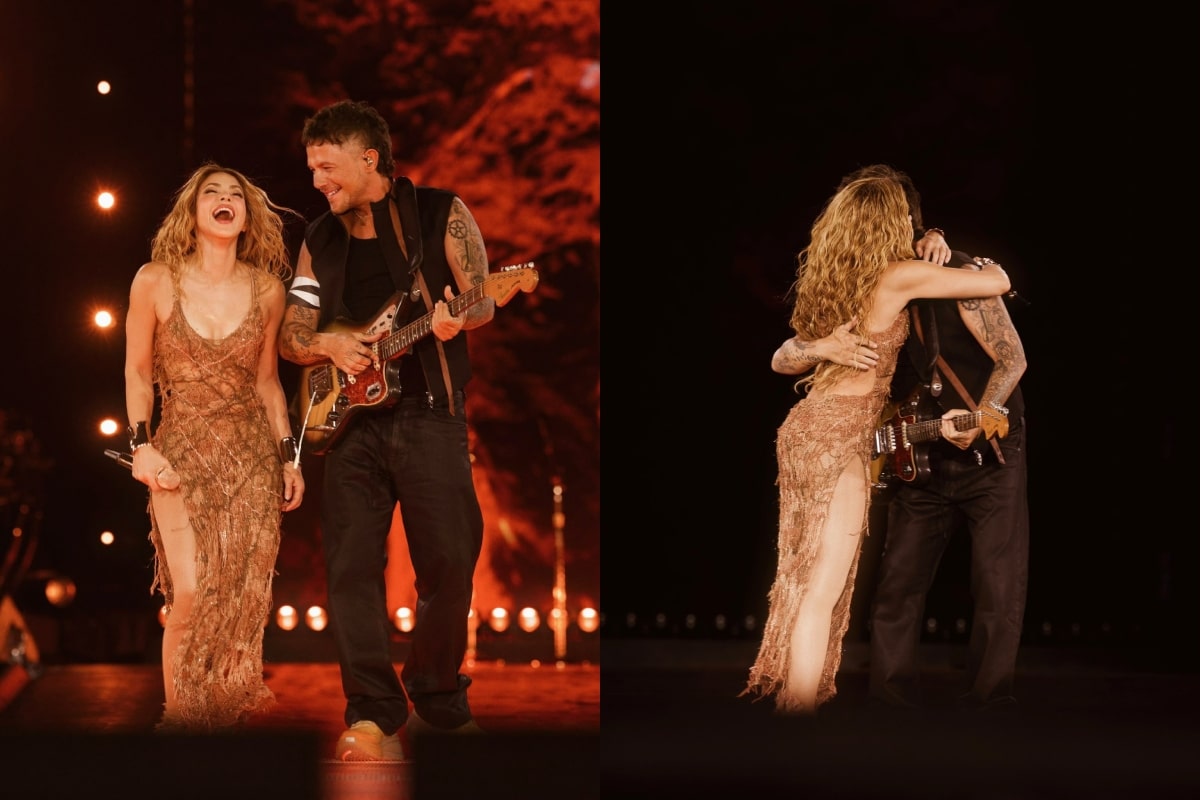 El encuentro más esperado en Madrid: Alejandro Sanz fue el invitado especial de Shakira en su concierto
