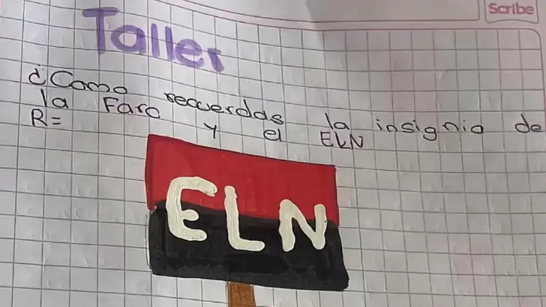 Controversia en Norte de Santander por tarea escolar sobre símbolos de las Farc y el ELN