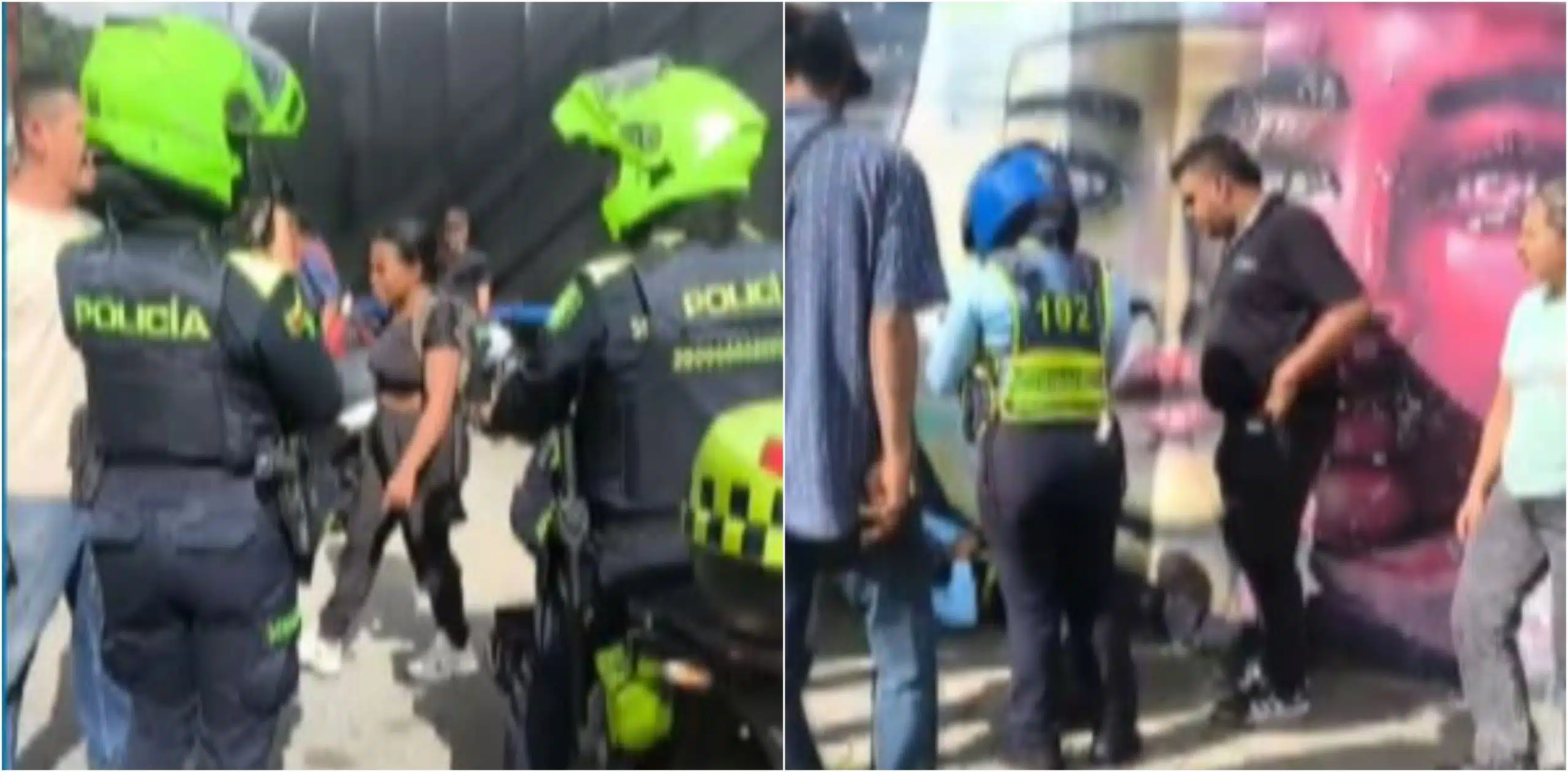 Agente de tránsito quedó inconsciente tras agresión por realizar un comparendo