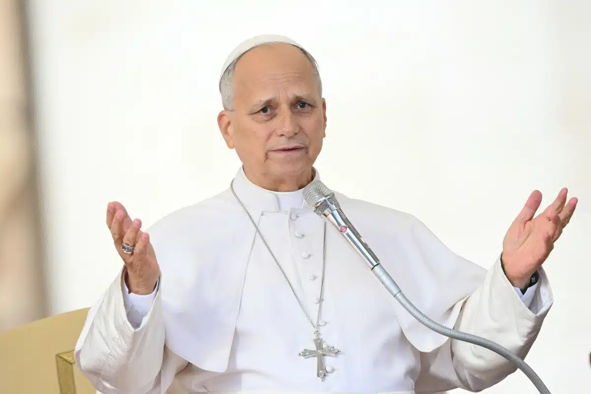 Así reapareció el papa León XIVen la Audiencia General tras su operación pulmonar
