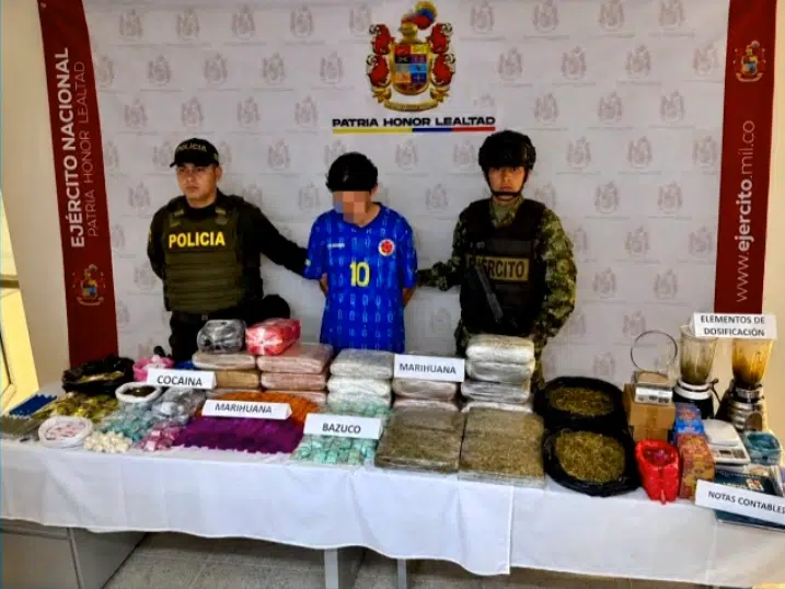 Capturan a alias 'Grafiti' y le decomisan más de 23 mil gramos de marihuana