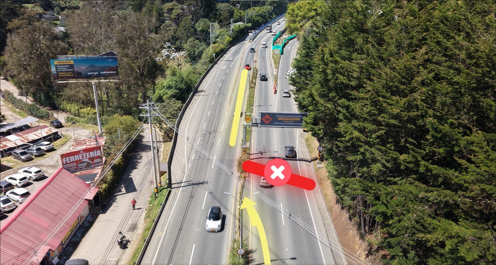 Comienza cierre vial en la glorieta de Sajonia por obras en el Túnel de Oriente: así funcionará