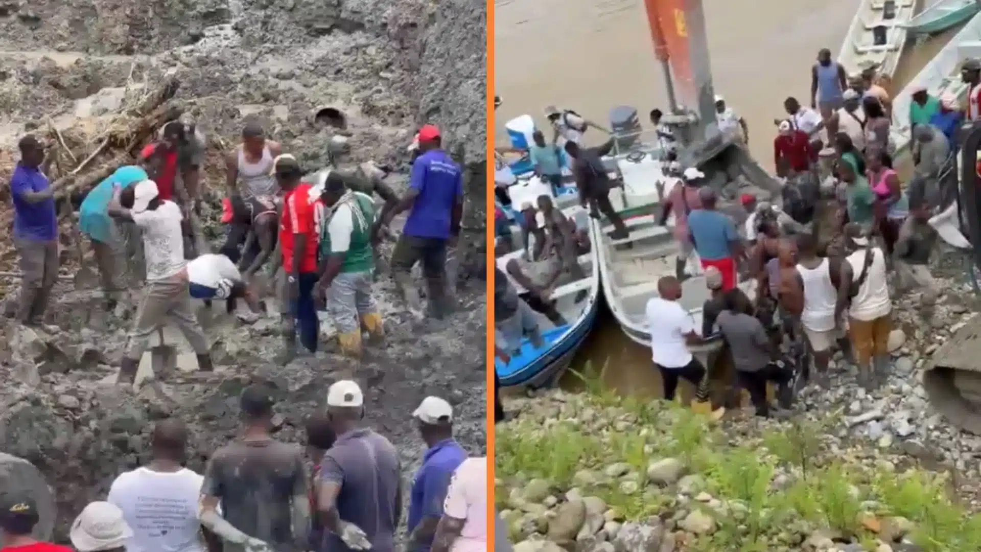 Derrumbe en mina de oro en Nariño deja 9 muertos y al menos 30 sepultados