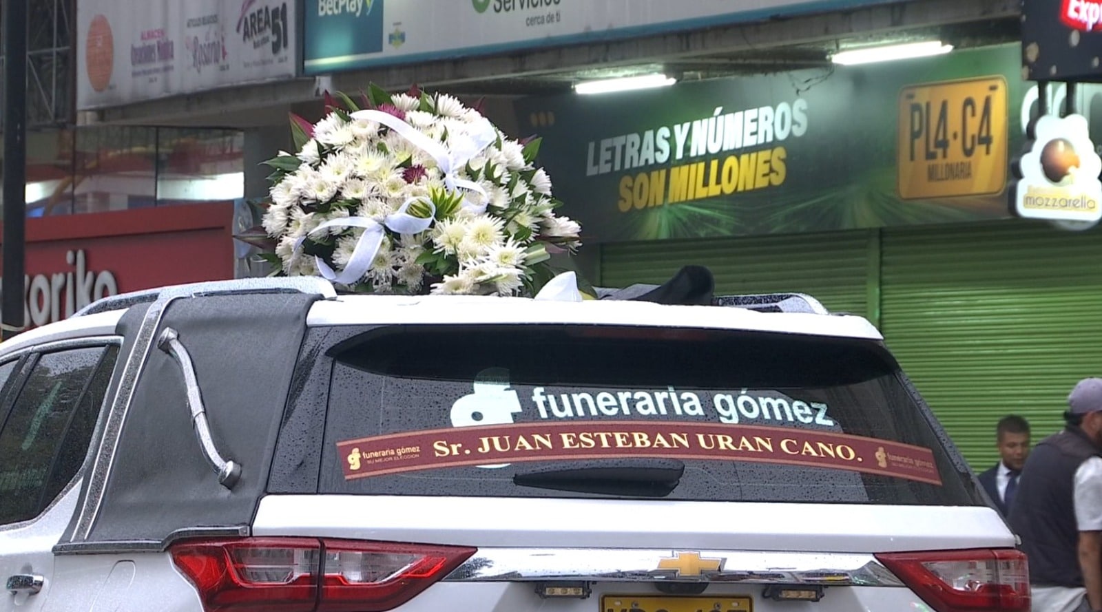 Despedida a Juan Esteban Urán, líder social de Itagüí