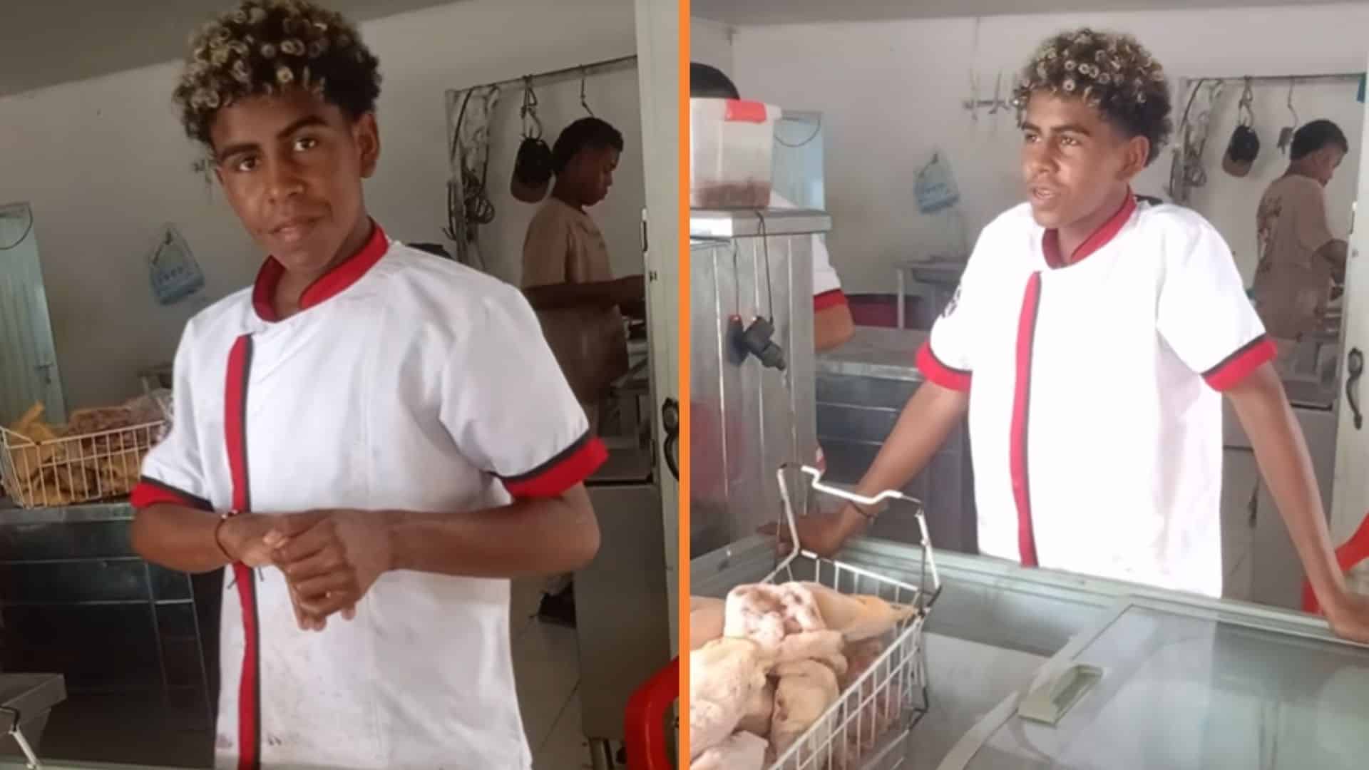 ¡Es igualito! Encuentran el doble de Lamine Yamal en una carnicería de la costa colombiana