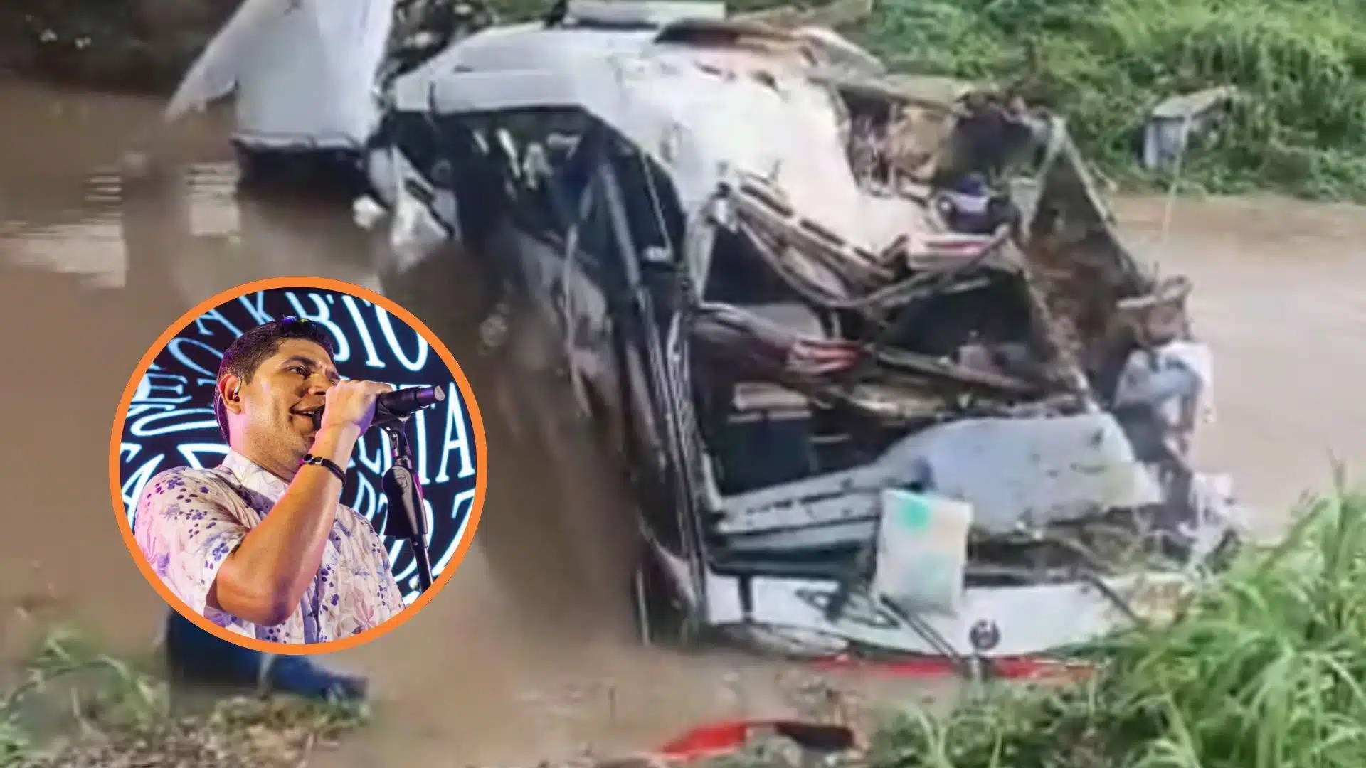 Grave accidente del bus de Kbeto Zuleta, hijo de Poncho Zuleta, deja dos muertos y 21 heridos
