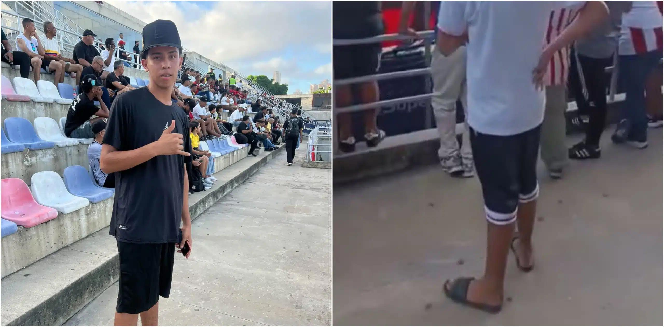 Hincha de Junior que fue discriminado por ir de chanclas al estadio recibió increíble sorpresa