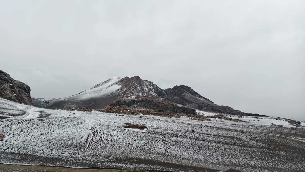 Increíble Tras fuertes lluvias, el Nevado del Ruiz dejó una bella postal