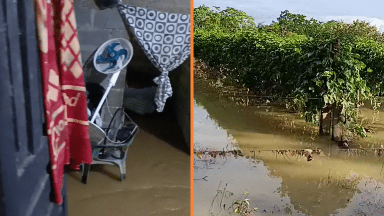Inundaciones en Chigorodó arrasan con enseres y cosechas de al menos 300 familias