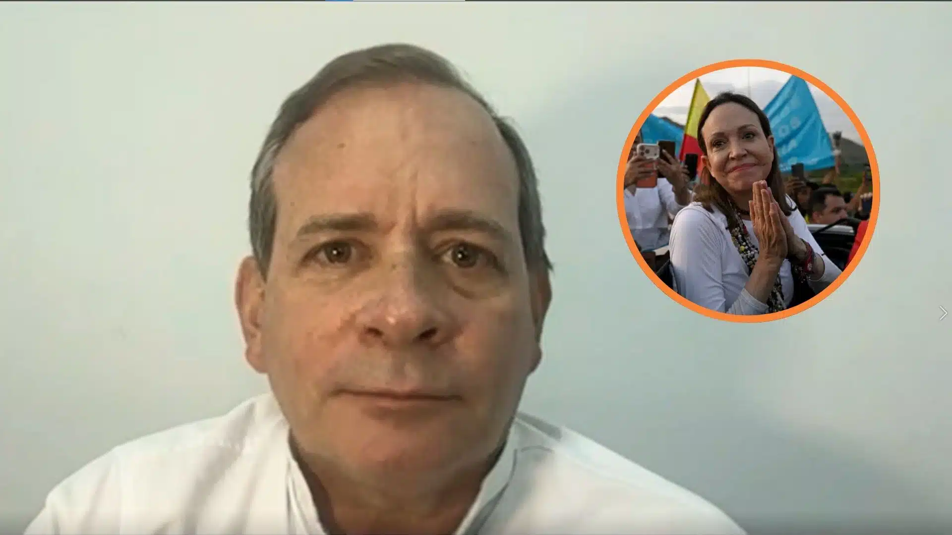 Juan Pablo Guanipa habla con Noticias Telemedellín sobre el regreso de María Corina Machado