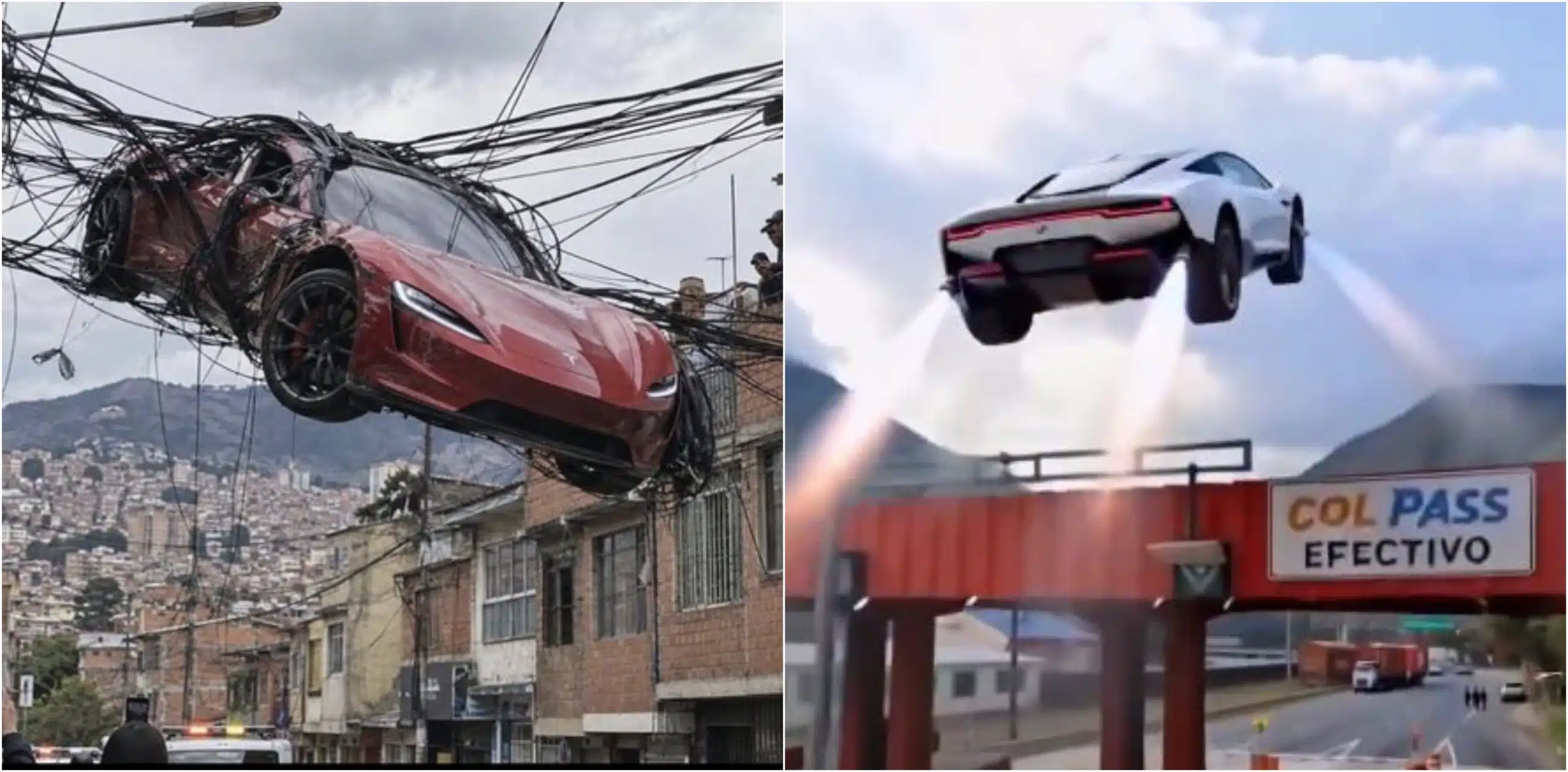 Los mejores memes que dejó la presentación del carro volador de Elon Musk