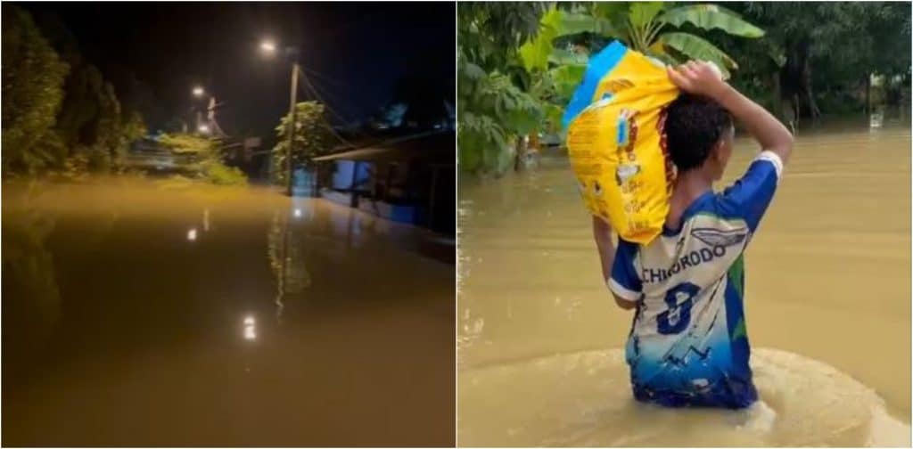 Más de 200 familias de Chigorodó lo perdieron todo por inundaciones y piden ayuda