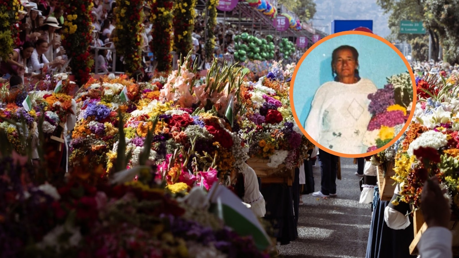 Murió Hersilia Grisales, una de las pioneras del Desfile de Silleteros de Medellín