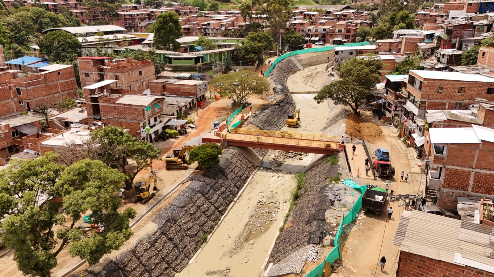Obras de la quebrada Altavista avanzan en un 96 %