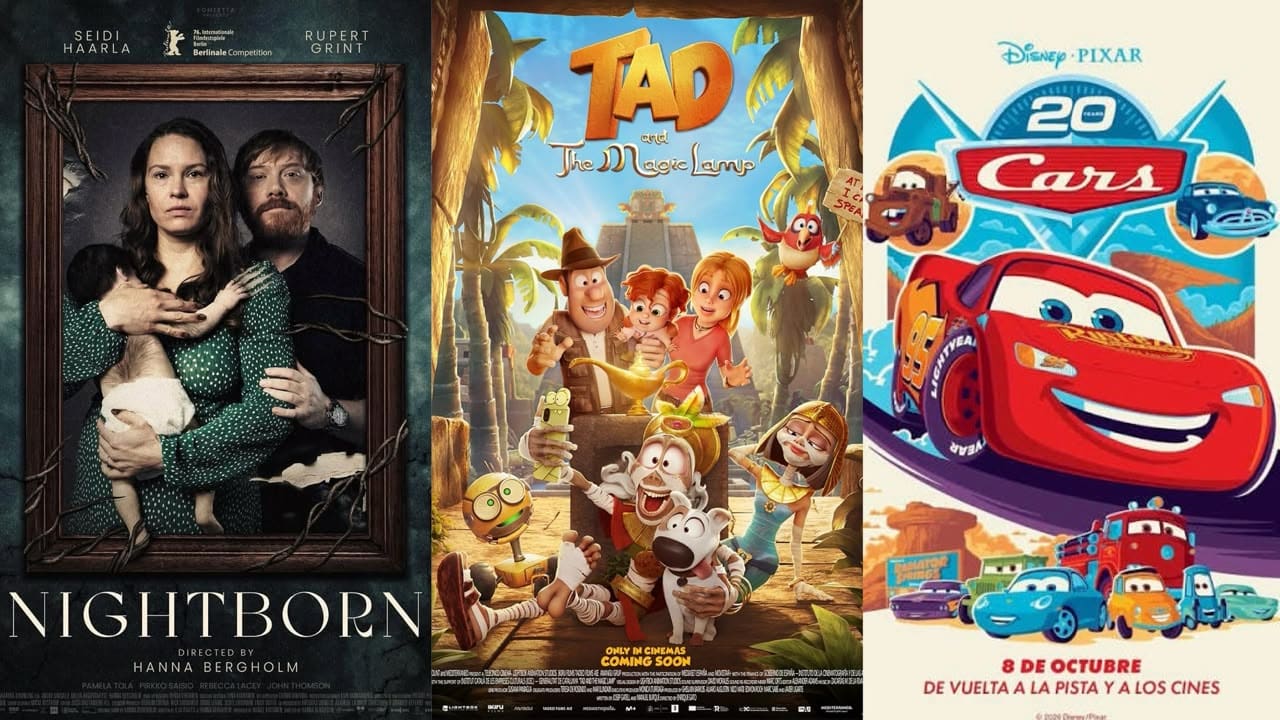 Plan de cine este fin de semana del 9 al 12 de octubre