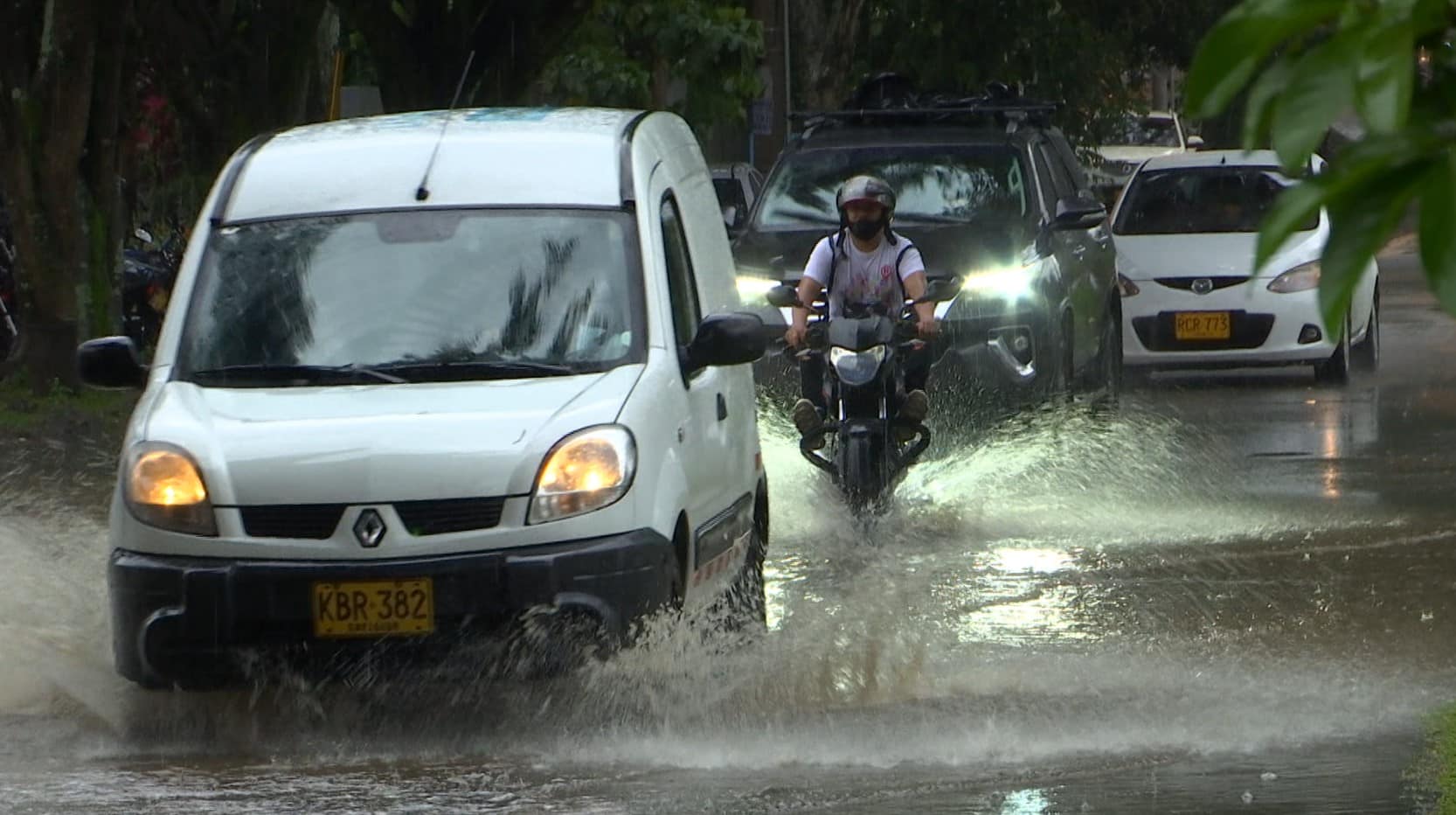 Inusuales lluvias en Medellín durante el fenómeno de El Niño