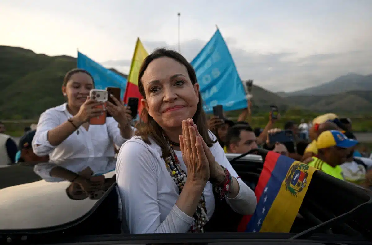 Así fue el regreso de María Corina Machado a Venezuela tras siete intentos fallidos por volver