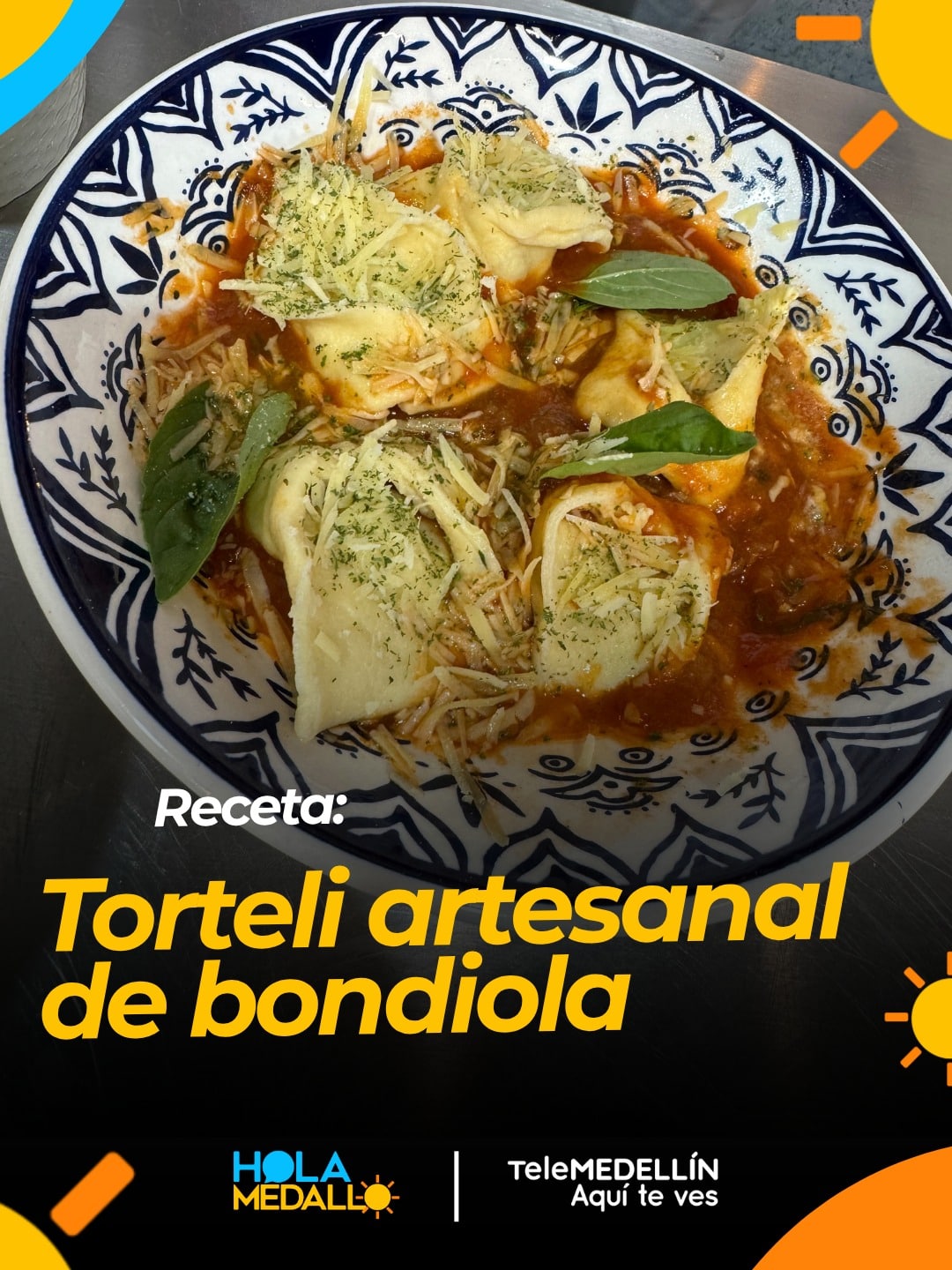 Receta fácil y económica de Torteli de bondiola de cerdo