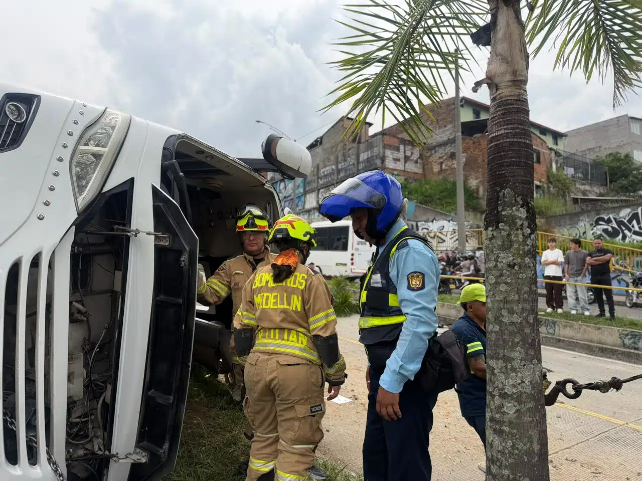 Estas son las comunas con más muertes en las vías de Medellín en lo que va de 2026