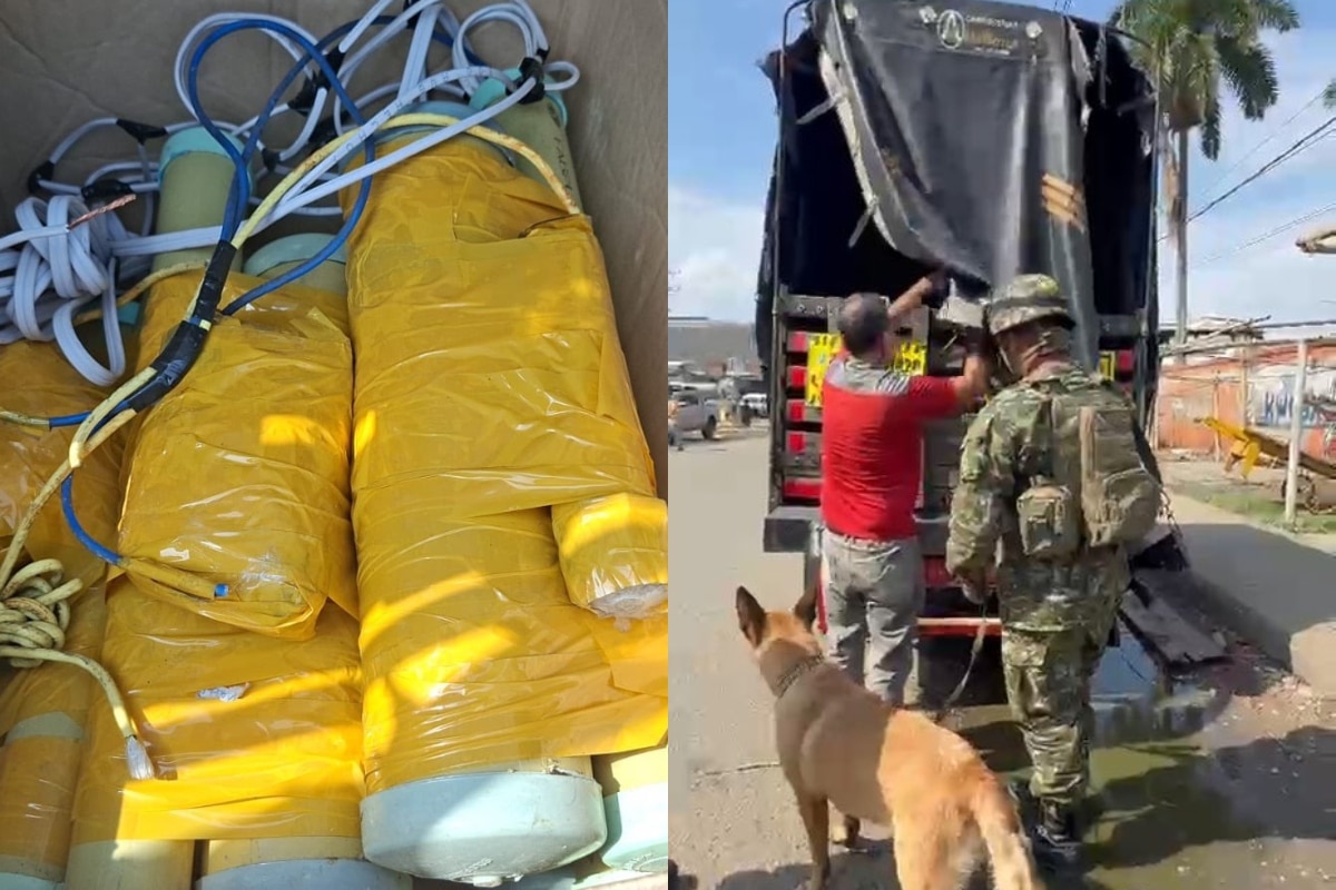 Incautan cerca de 400 kilos de explosivos en Santander de Quilichao, Cauca
