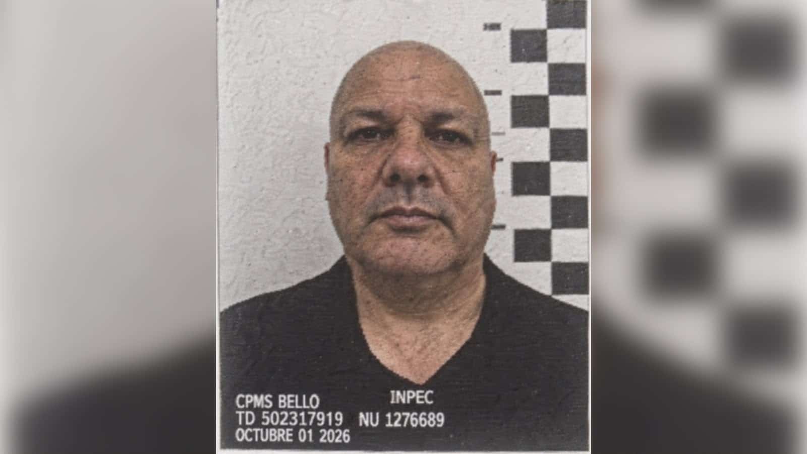 La foto de Miguel Quintero al ser reseñado en Bellavista para cumplir prisión domiciliaria