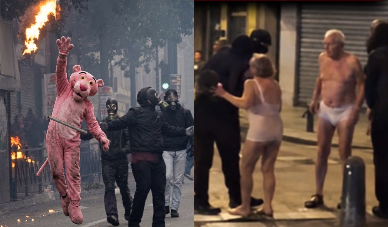 Mucha creatividad para ser verdad: Las imágenes virales de las protestas en Francia que son IA