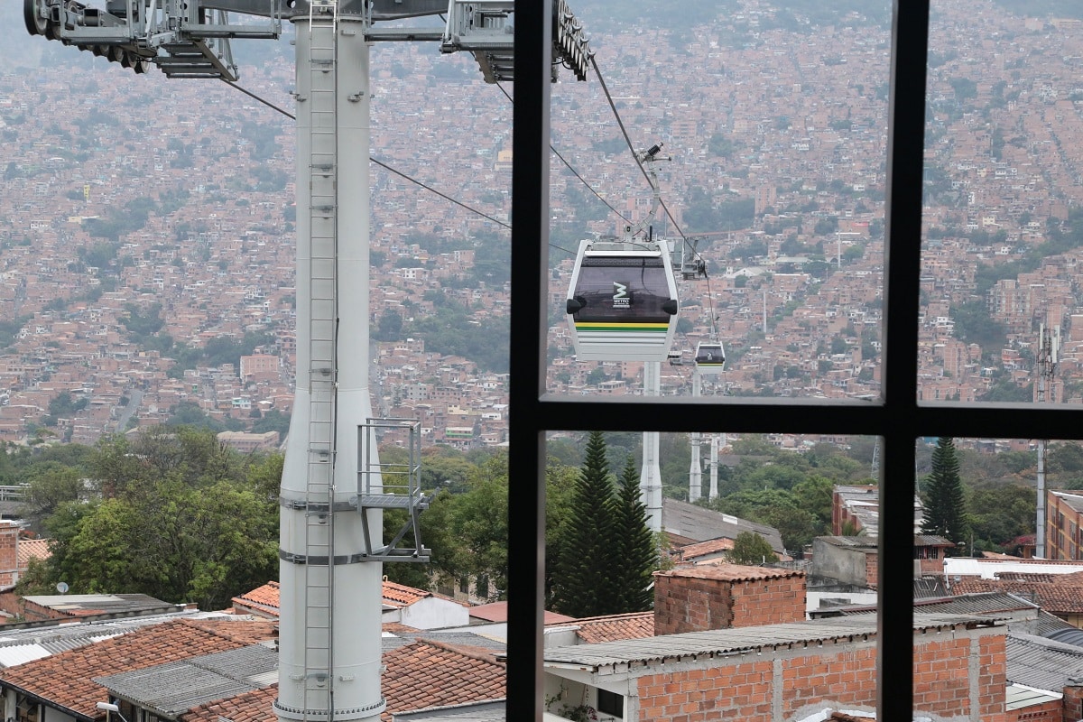Línea P del metrocable de Medellín está fuera de servicio por inconveniente técnico: estas son las rutas alternas